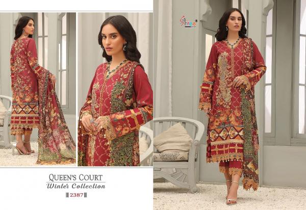 Shree Queens Court Winter Collection Pashmina DesignerPakistani Suits